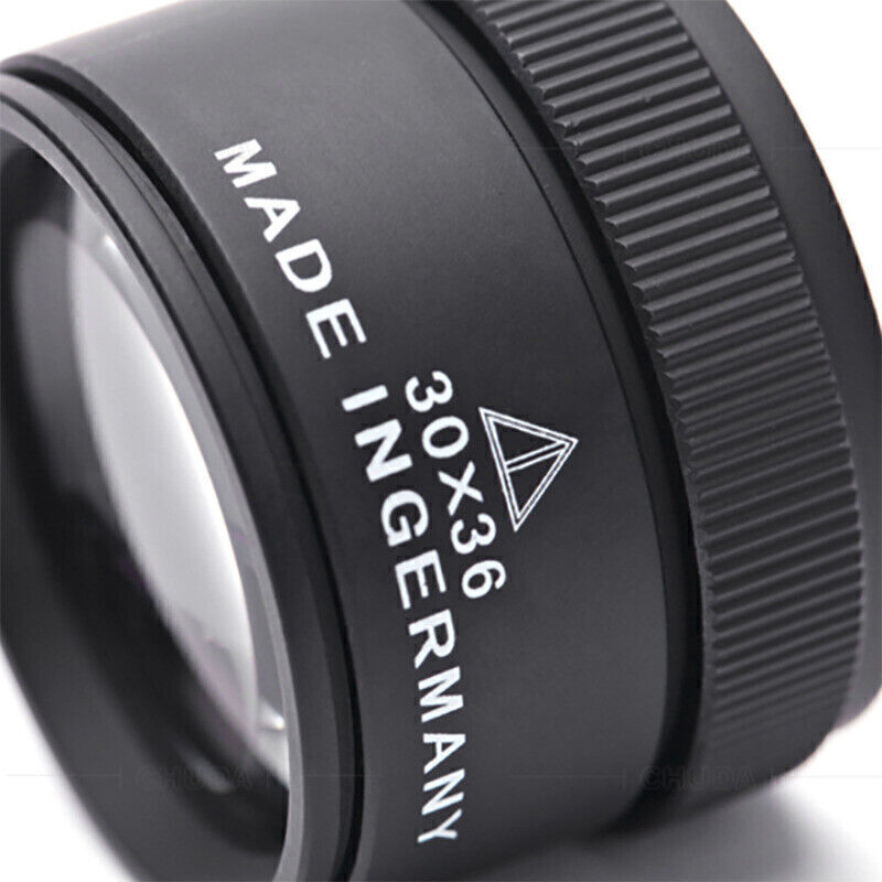 Loupe Horloger à Clipser 10x – Verre Optique Portable Pour Montre Et Bijoux