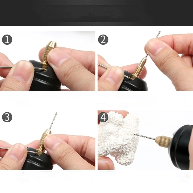 Mini perceuse électrique fabrication bijoux résine/ époxy/ perle