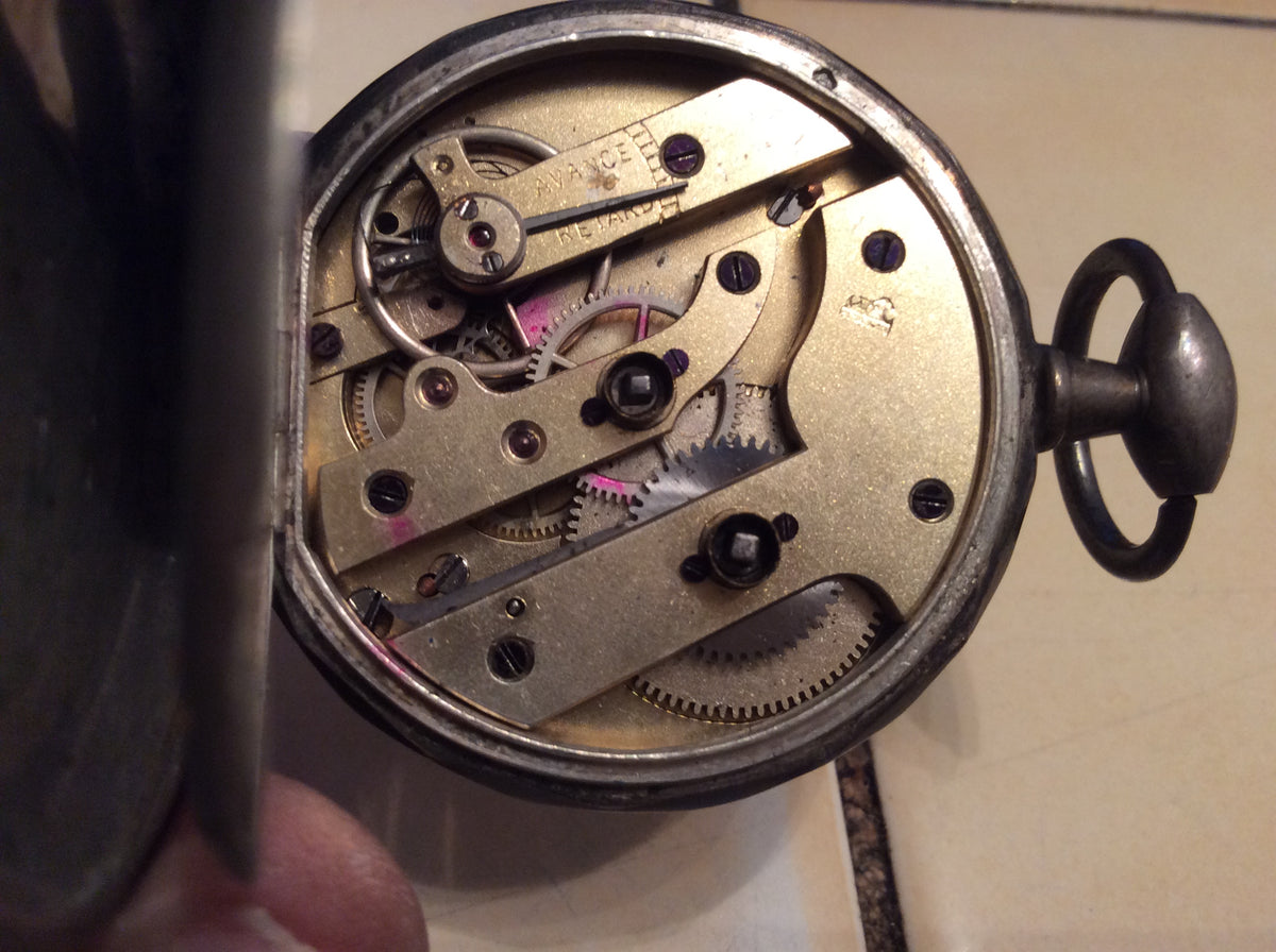 Lot De 7 Clés Pour Montres Gousset Anciennes - 19ème Siècle - Pour Horloger Remontage