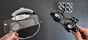 Comparaison : Lunette Loupe LED vs Casque Loupe avec 2 LED's