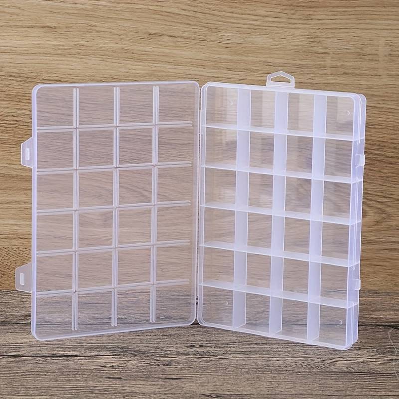 Boîte De Rangement Horotec Pour Pièces De Montres, 18 Compartiments En Plexi 190x110x35mm
