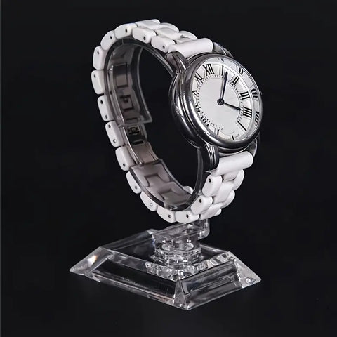 Lot 10 présentoirs montre plastique transparent neuf