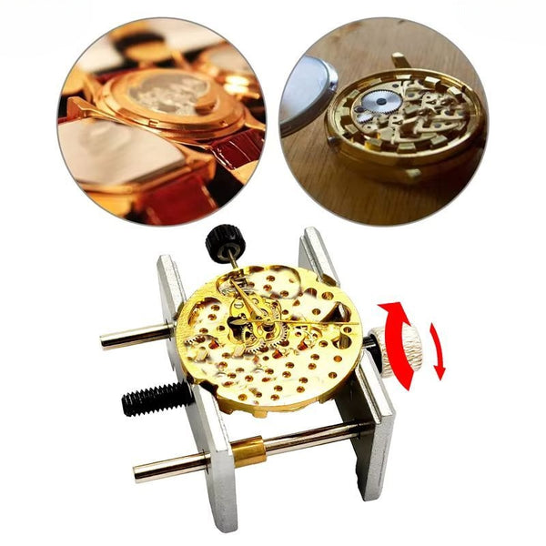 Étau métal support porte mouvement montre neuf