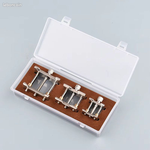 Lot 3 etaux support porte mouvement montre neuf