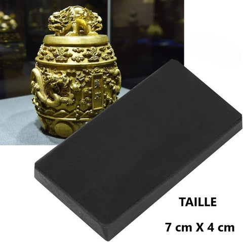 Pierre pour controle or / argent et platine taille 7 cm X 4 cm neuve