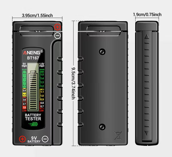 Contrôleur digital piles bouton et divers neuf