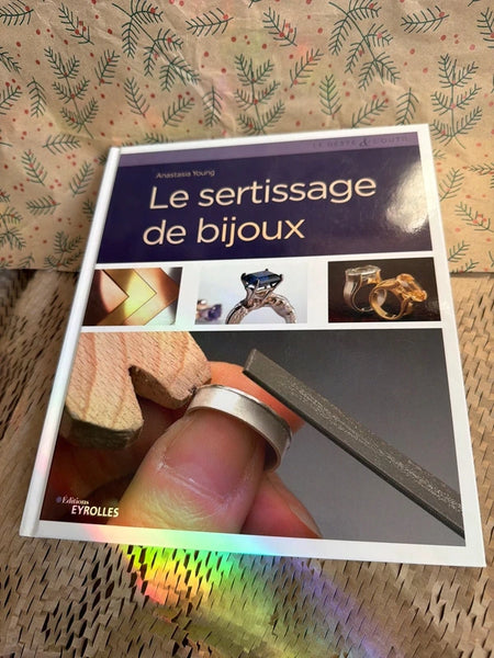 Livre bijouterie le sertissage de bijoux neuf