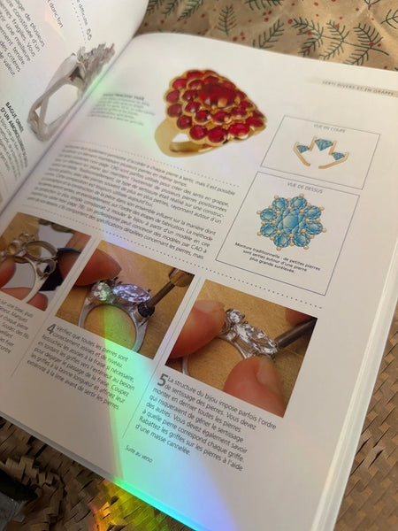 Livre bijouterie le sertissage de bijoux neuf