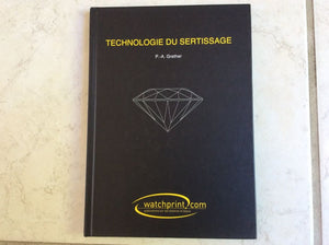 Livre bijouterie ( technologie du sertissage) neuf