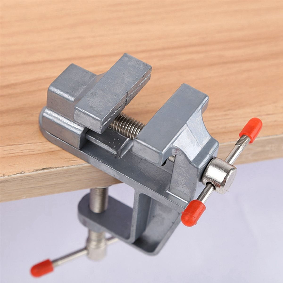 Petit étau DRGM D'horloger Du 19ème, Outil Vintage En Acier Pour Bijoutier