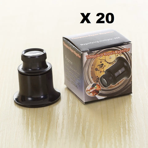 Loupe de bijoutier x40 pour bijouterie monnaie poinçon Loupe de bijoutier x40 pour bijouterie monnaie poinçon