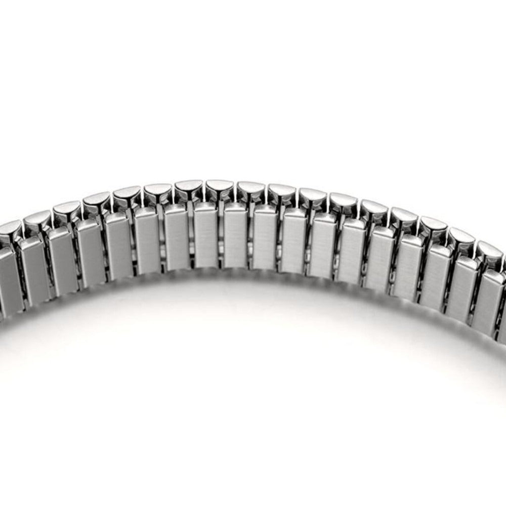 Bracelet De Montre Extensible – Acier Inoxydable Ton Or – 18-22 Mm – Générique – Neuf
